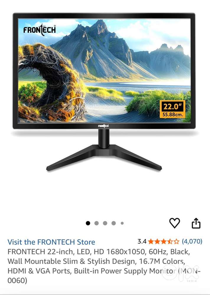 Brand new monitor frontech