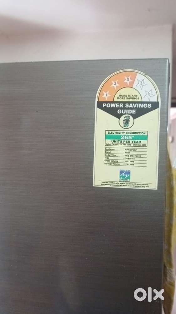 Haier 320L Bottom Frezer Refrigerator - HRB-3404 / Excellent Condition