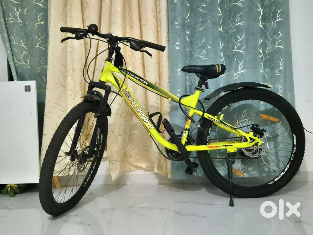 Hero sprint bicycle, 21gair,only 1/2 month run