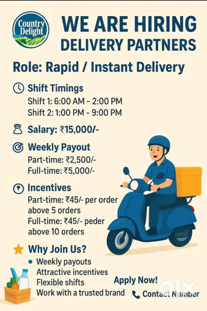 Country Delight rapid delivery