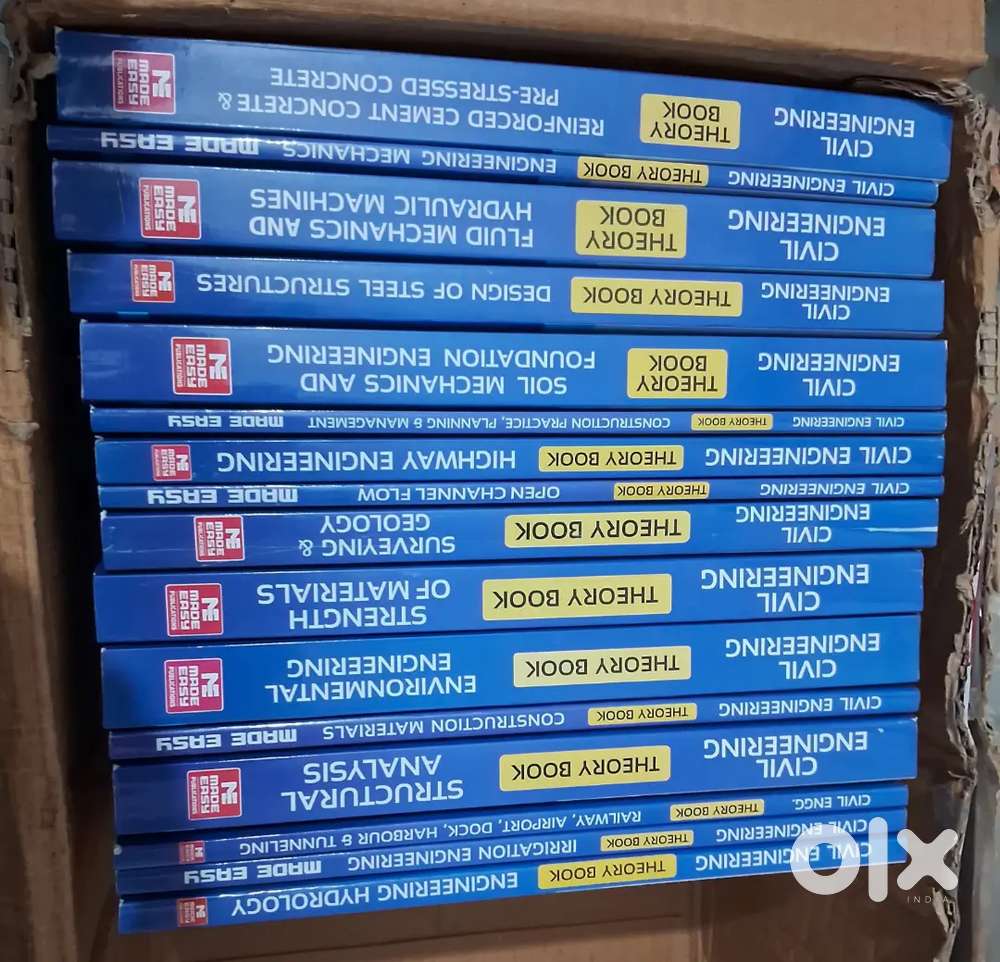 2026 Made easy theory books for civil engineering gate+ESE