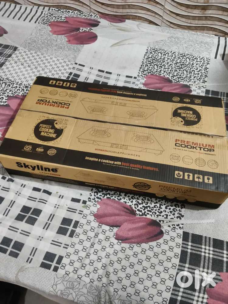 LPG GAS STOVE NEW BOX PACK TWO BURNER