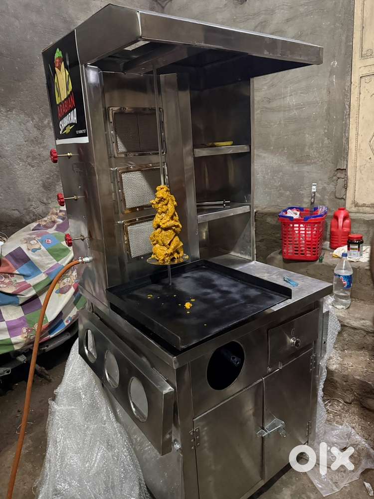 Shawarma 3 burner machine 6 days used only