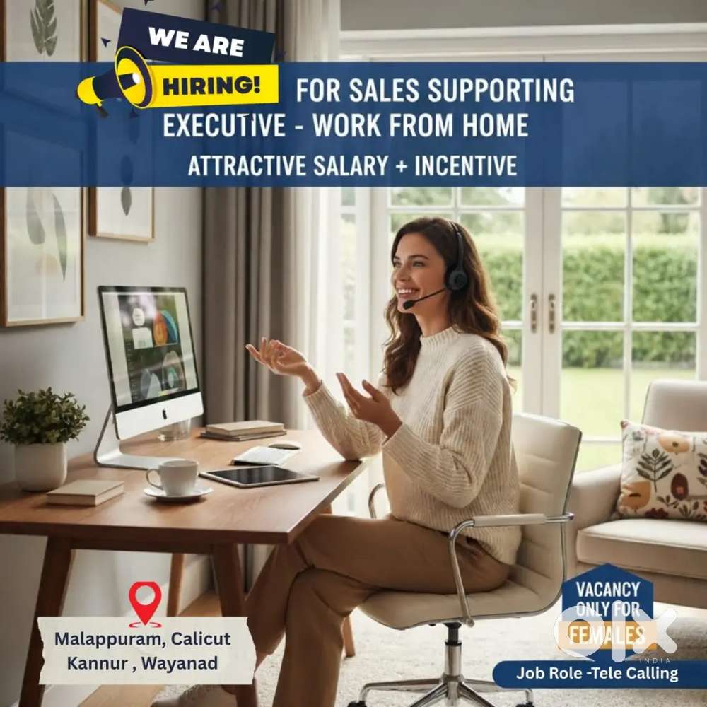 Sales supporting executive Work From Home