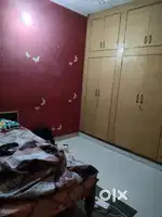 3bhk flat vacent one room attached late bath