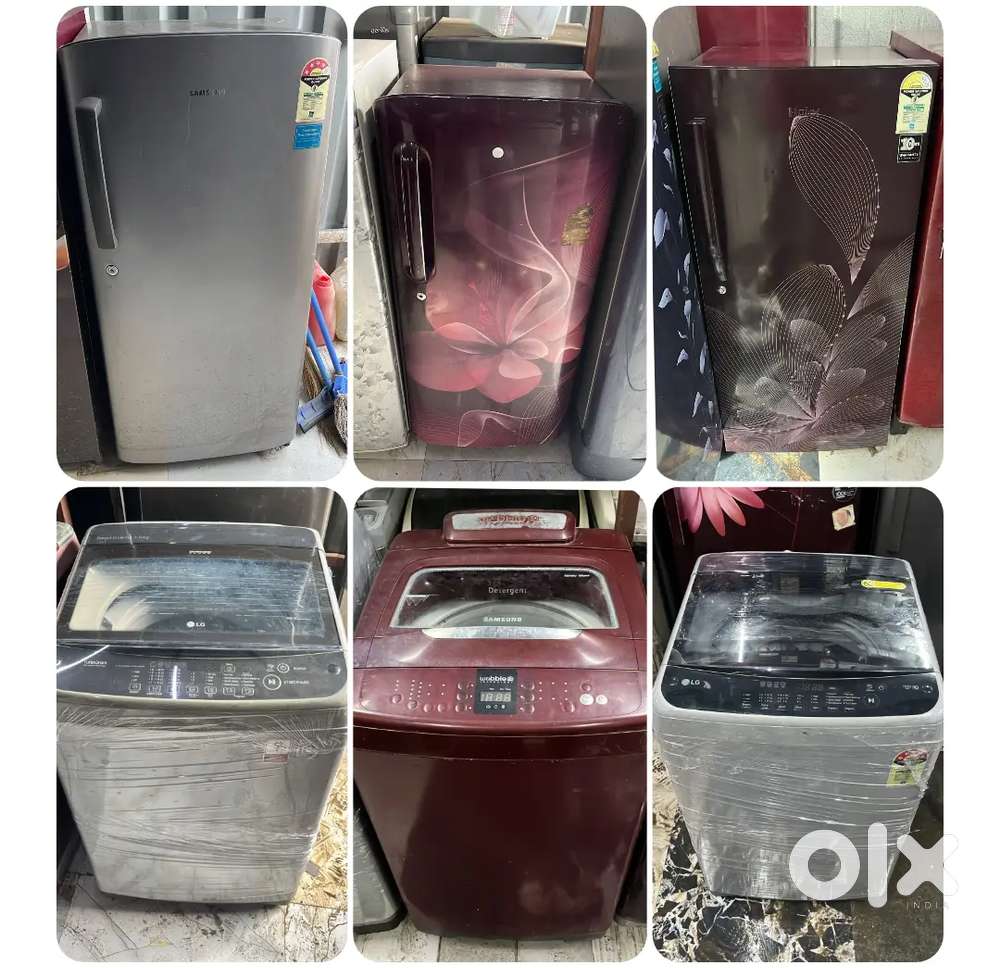 REFRIGERATORS And WASHING MACHINES ON RENT AND SALE