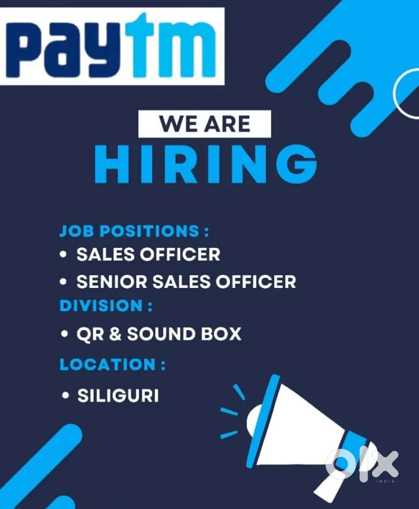 Paytm hiring field sales job