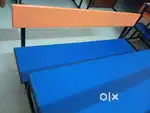 Wooden 3 seater writing table