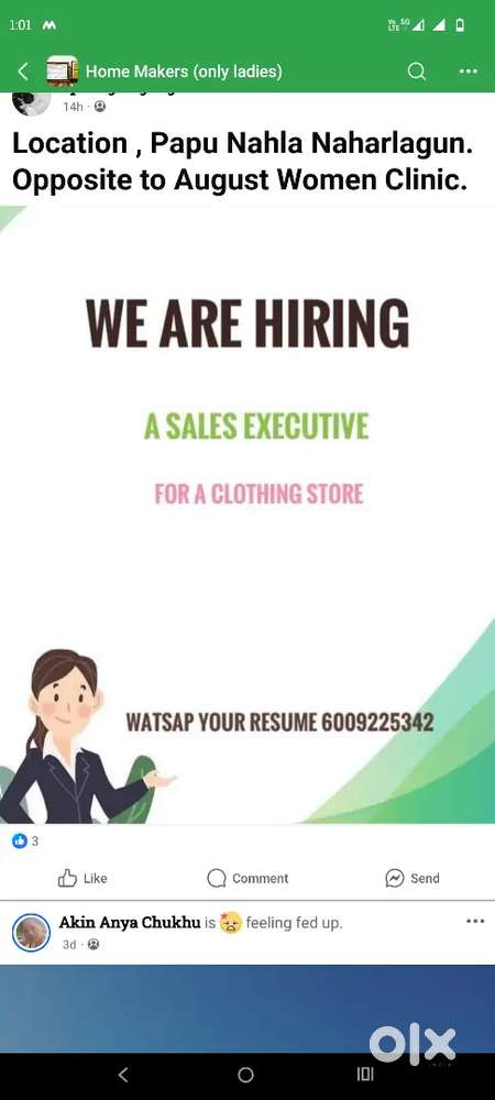 Need experience pharmacy sells man