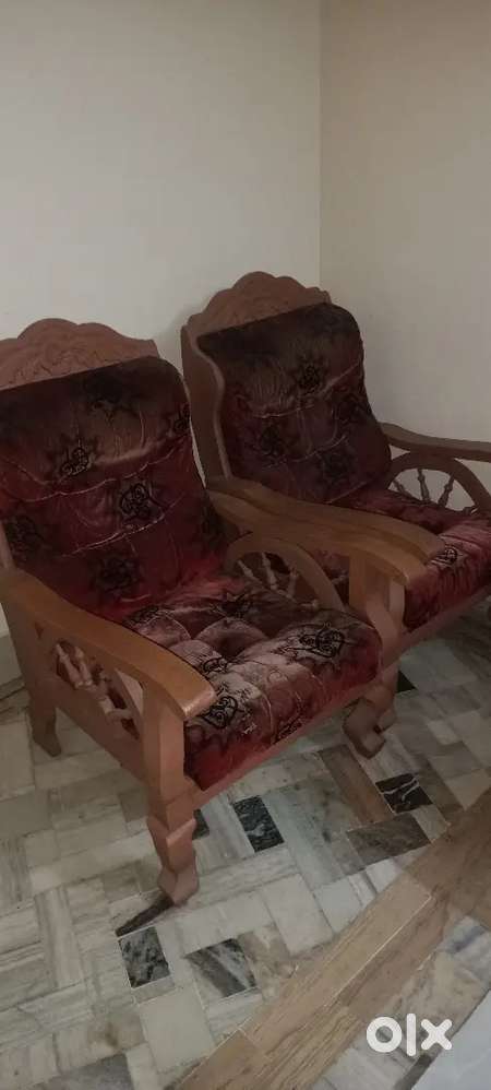 Wooden Sofa set for sale