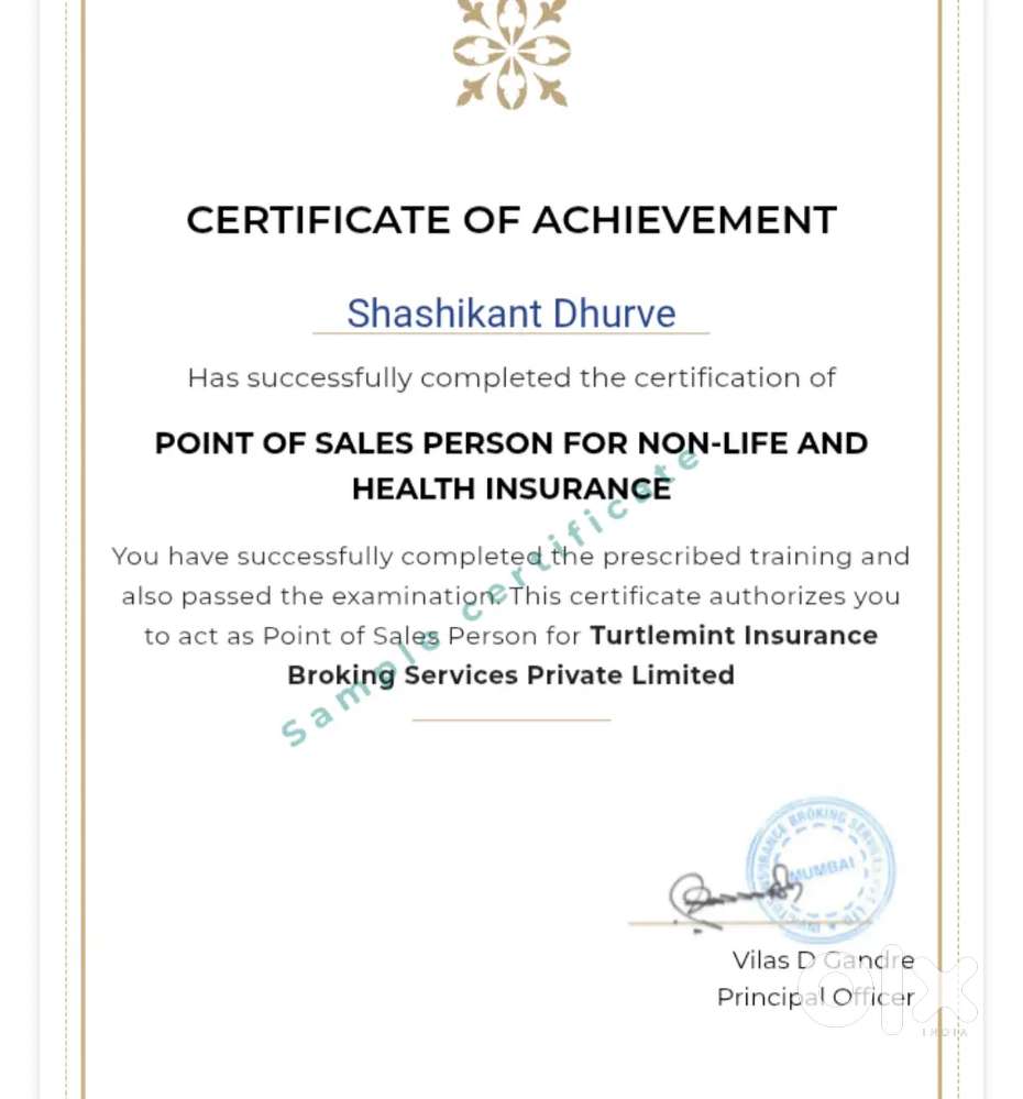 Sales all financial services