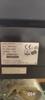 Citizen barcode printer for sale