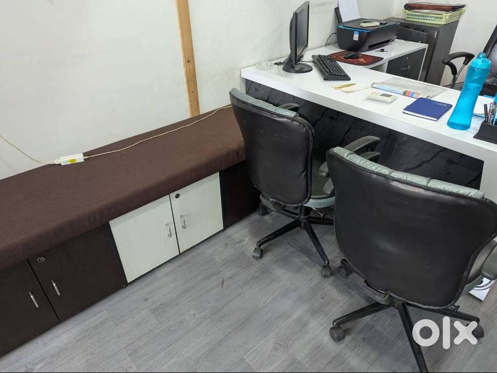 Fully Furnished with storage box, and shofa cum storage and with ac.