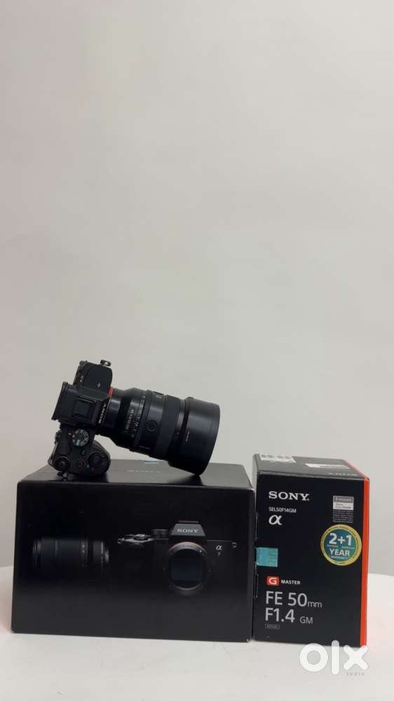 Sony Alpha M4 with 50mm 1.4 G master lens