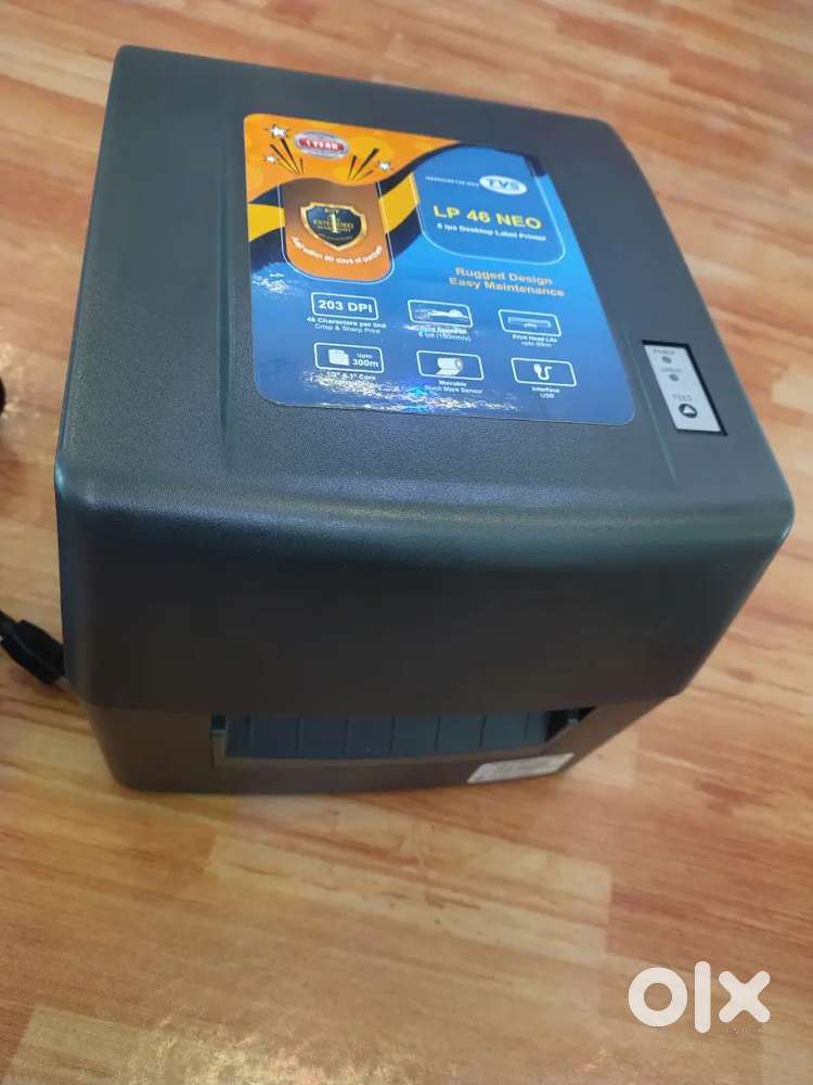 Barcode printer and billing machine