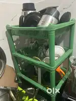 Glass stand, crockery basket,