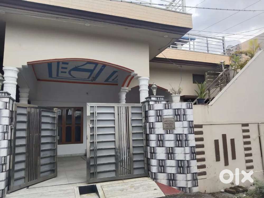 3bhk semi furnished independent house for rent
