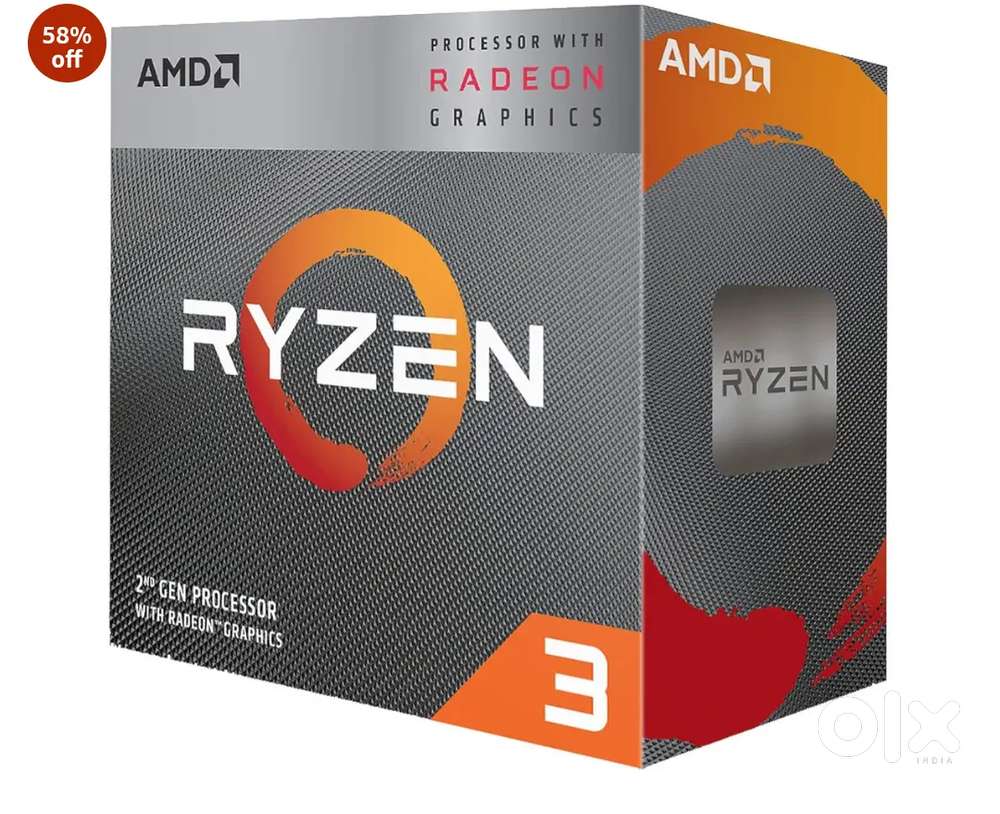 AMD Ryzen 3 3200g (2 yrs warranty)