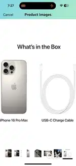 Iphone  16 pro max 512Gb