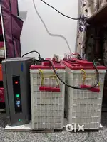 2250 va inverter with 2 100 ah tall tubular battery