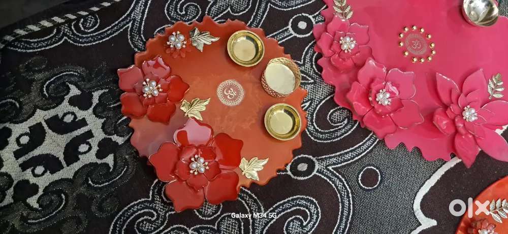 New branded Puja thali, Aquariums,photoframes, bike, phone