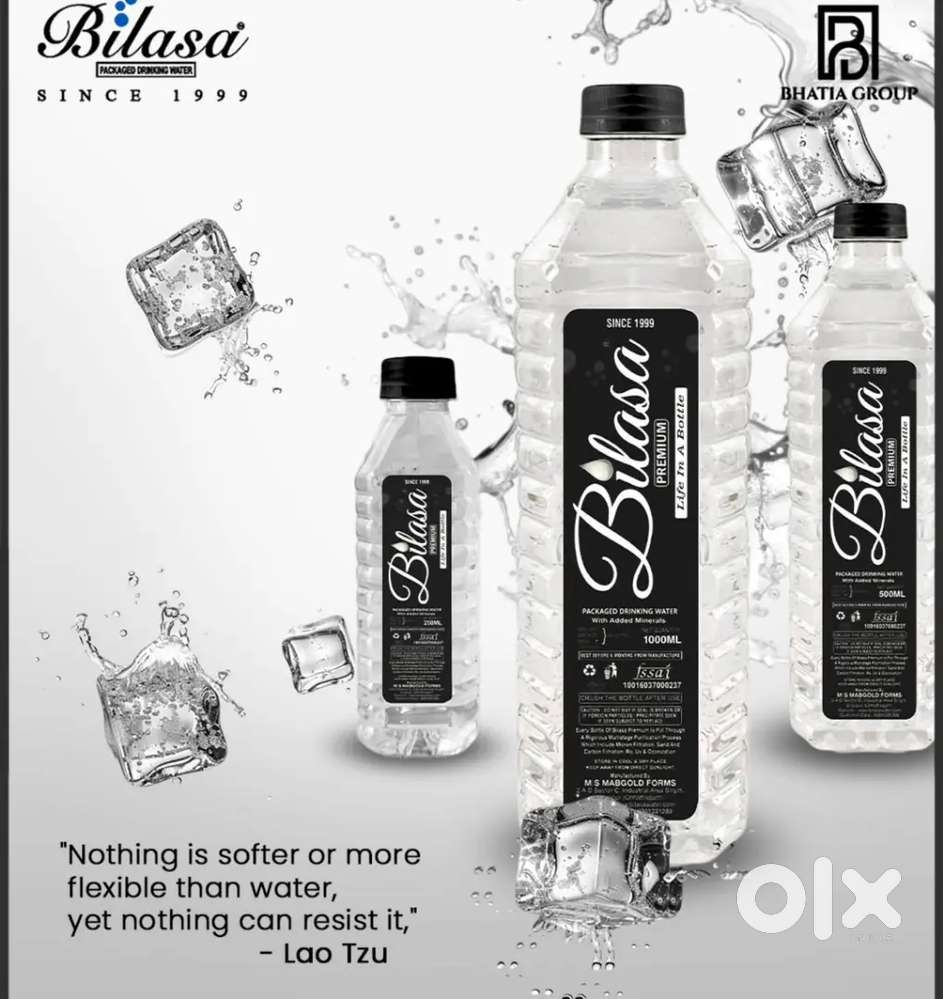 Water bottle ke liye contact kare