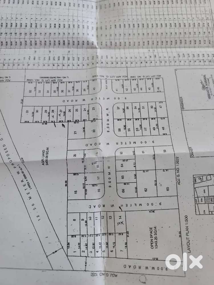East Facing N A plots for sale