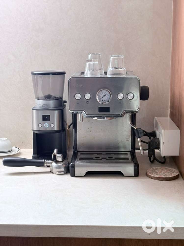 Budan Espresso Machine & Agaro Coffee Grinder