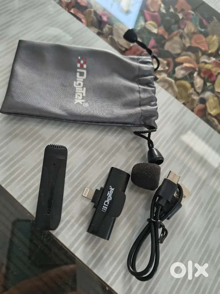 Digitek Wireless Microphone lightning for iphone 11, 12, 13, 14