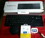 Portronics BT Keyboard with Trackpad and Urbn Smart TWS with display