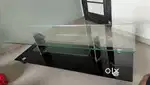 Glass tv unit