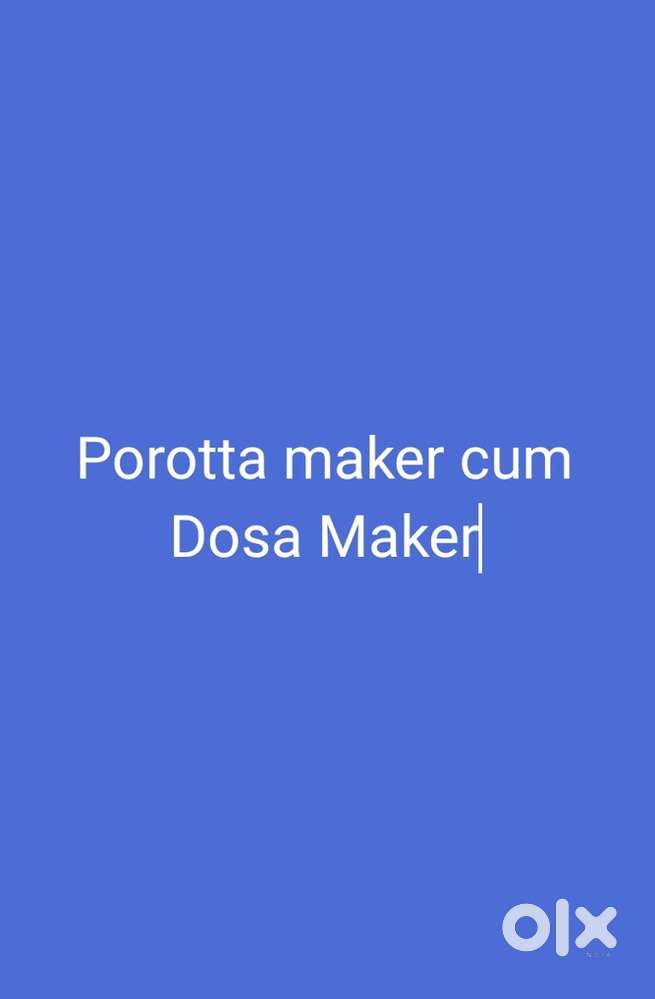 Porotta maker cum dosa maker