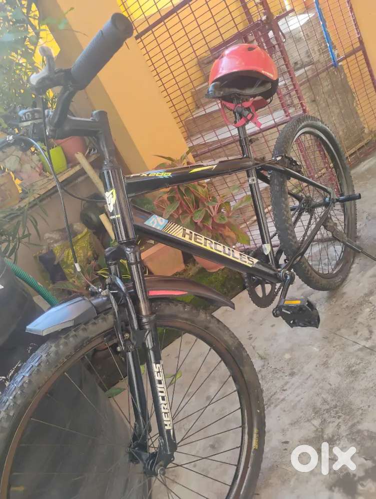 Cycle for sale and one plus one offer helmet also