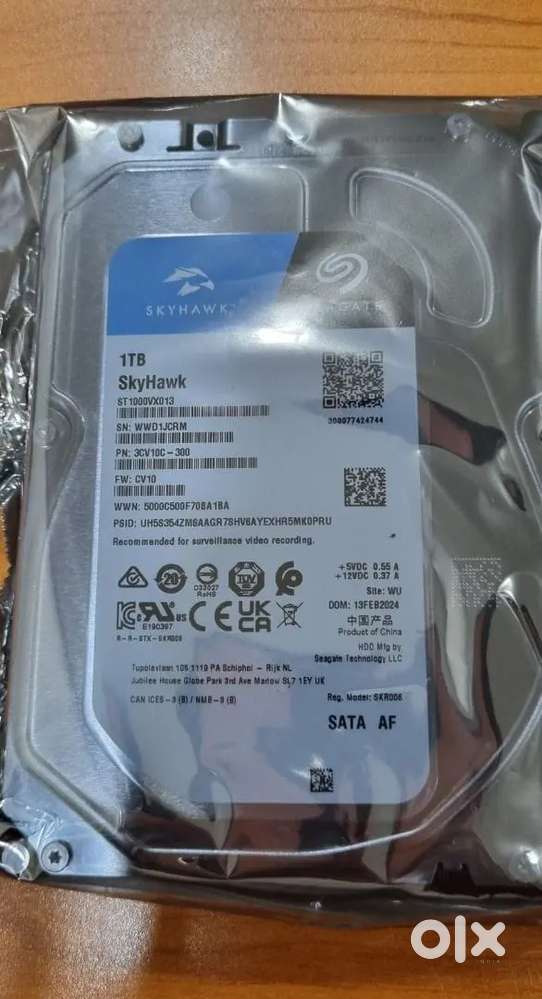 1 TB SEAGATE HARD DISK