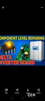 Delta solar inverter repairing