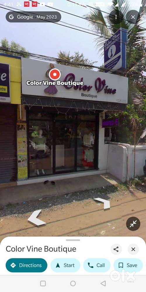 Commercial shop for sale at Varapuzha-Chettibagam market main road.