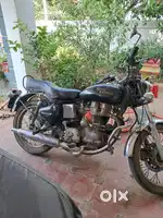 Well maintained billet motorcycle