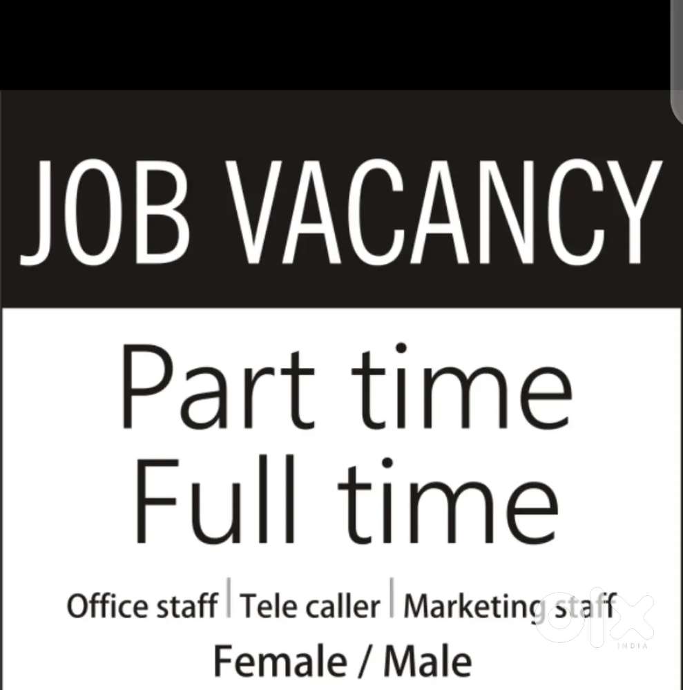 Job vacancy in Kochi (female)