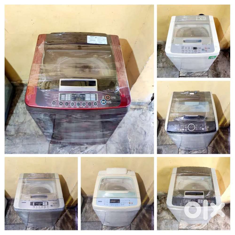Less used fully automatic washing machines with 1 year full warranty