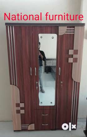 48x75 3 door wardrobe direct from manufacture home delivery possible for more detail call my n view ...