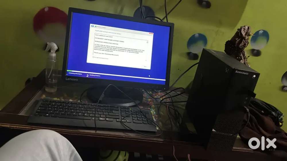 Lenovo Branded PC i3 dual core 4gb/512gb computer Desktop