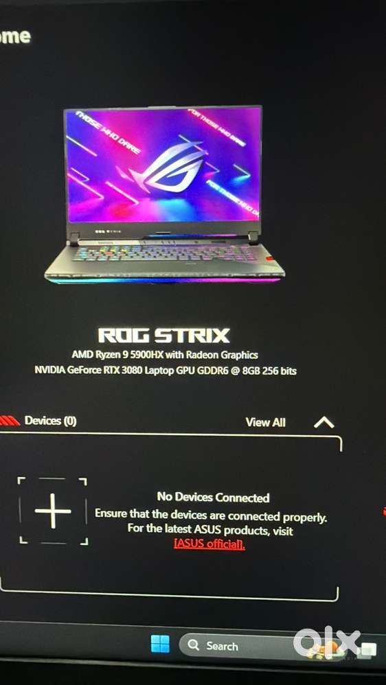 ASUS Rog G strix 2021 model