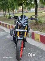 8000 km running 2nd servicing complete 1 year bike