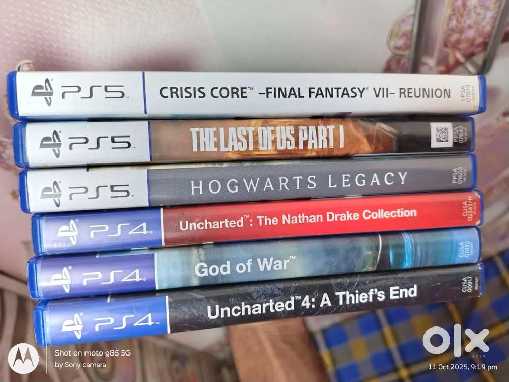 Ps4 n ps5 cds sale n exchange