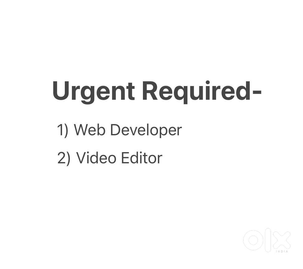 Web Developers