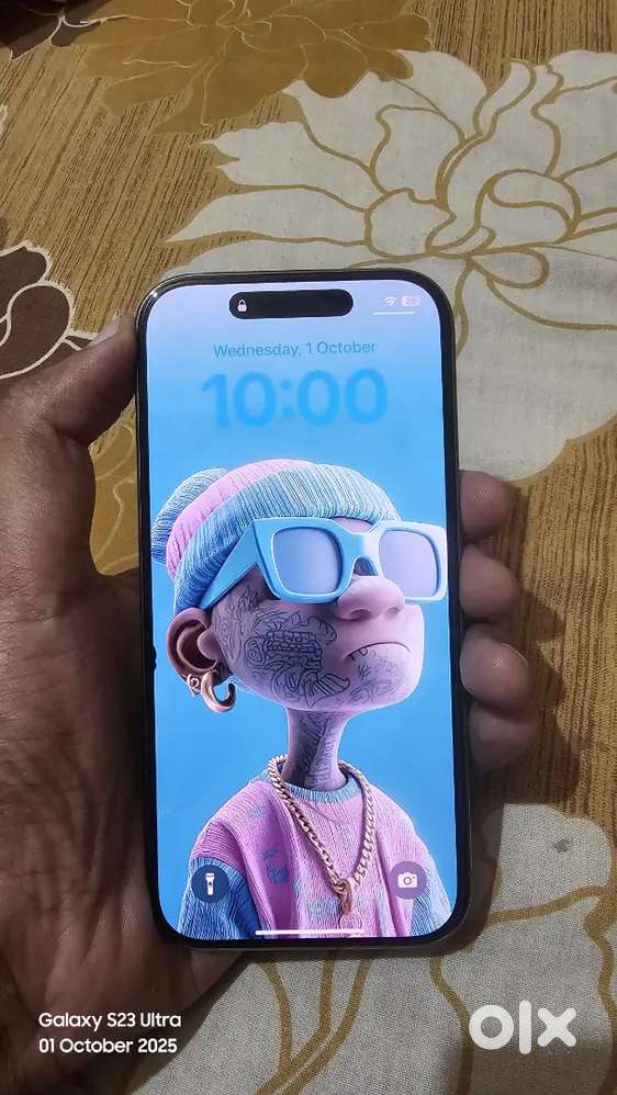 iphone 16 pro 128 gb only 1 dot only fresh condition with data cable