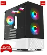Gaming Desktop PC Mid Tower With AMD Ryzen 5 5600X, 16GB DDR4 RAM, RT