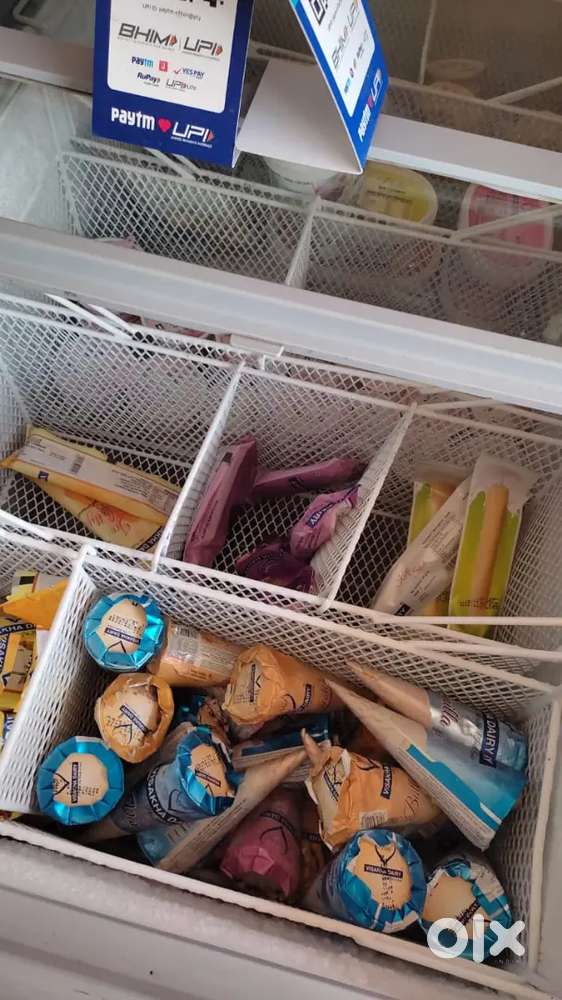 Visakha dairy provided ice cream fridge for sale
