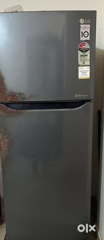 LG 260 L DOUBLE DOOR SMART INVERTER REFRIGERATOR - EXCELLENT WORKING C