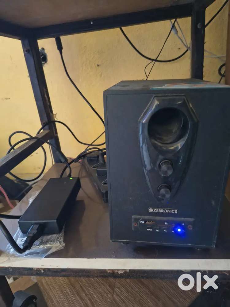 Zebronics 4.1 home theatre system stock condition